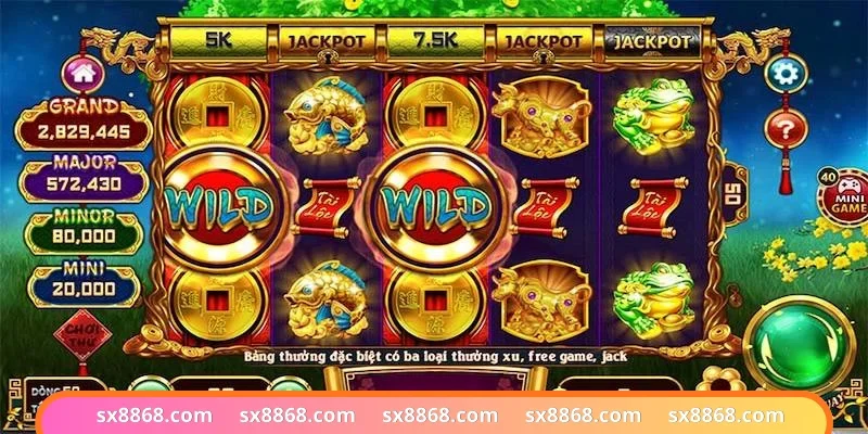 Quỹ Jackpot trong nổ hũ đổi thưởng trực tuyến