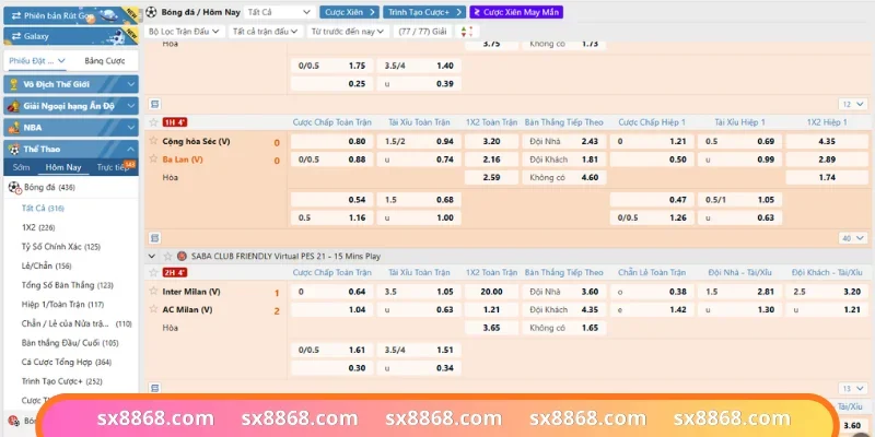 Sảnh đấu thể thao SX88 quy tụ đối tác chất lượng